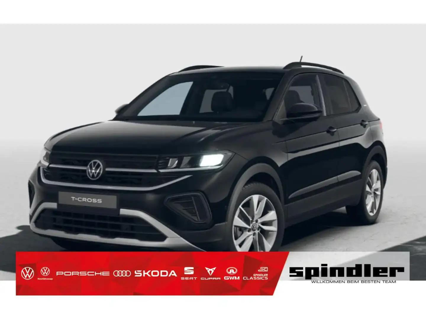 Volkswagen T-Cross Goal TSI 6-Gang AHK, Kamera, Navi Schwarz - 1