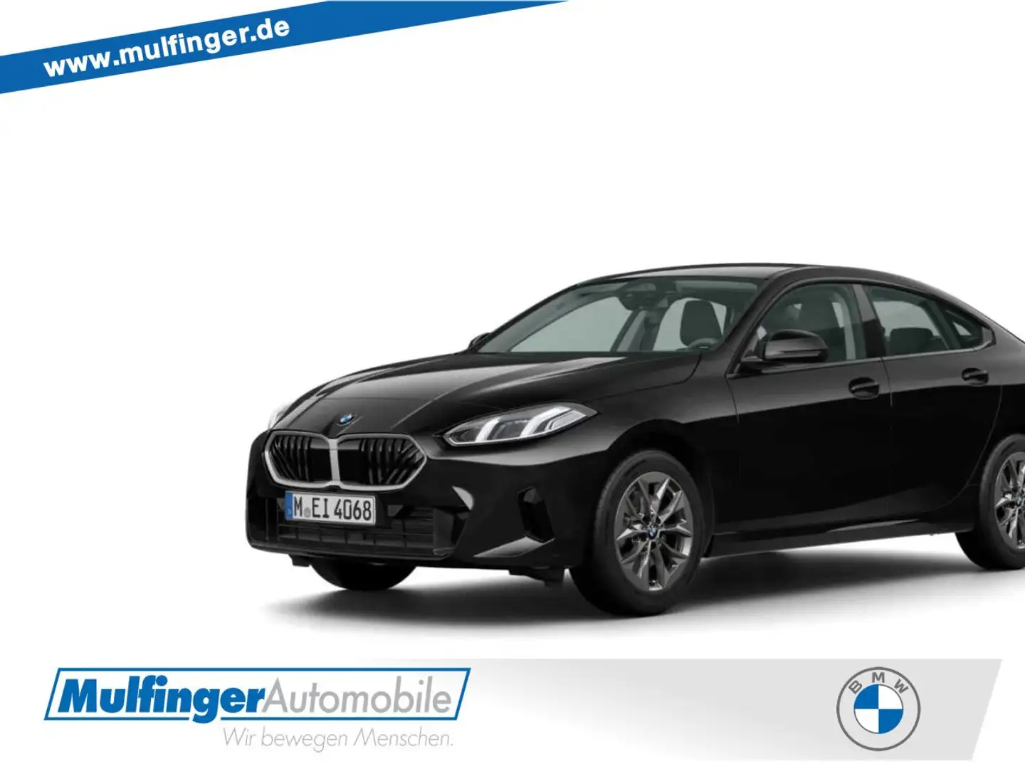 BMW 216 i GC Aut.Kamera Widescreen Leasing ab: Navi LED Schwarz - 1