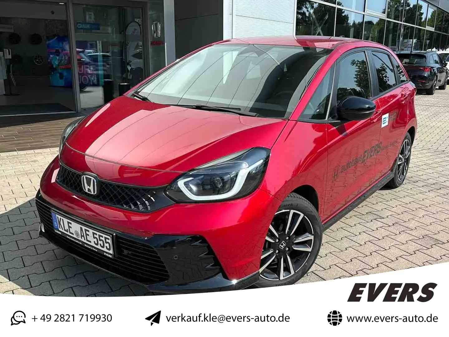 Honda Jazz 1.5 Hybrid Advance Sport NAVI TOTW ACC Kamera Spur Červená - 1