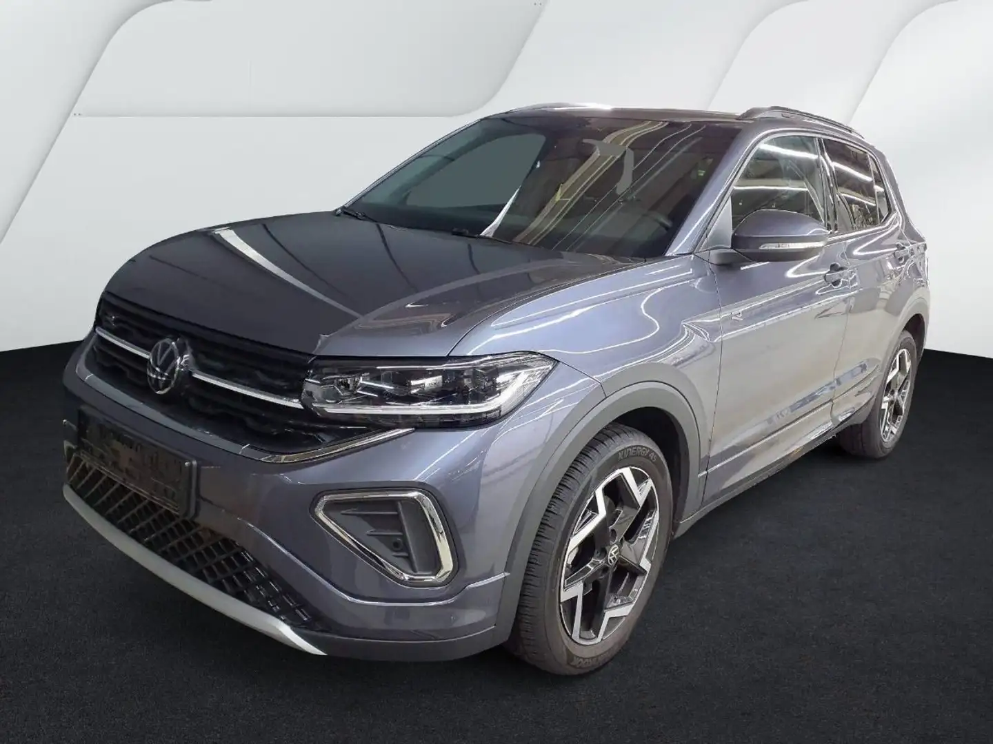 Volkswagen T-Cross 1.5 TSI R-Line Nav AHK Kamera Matrix-LED Grau - 2