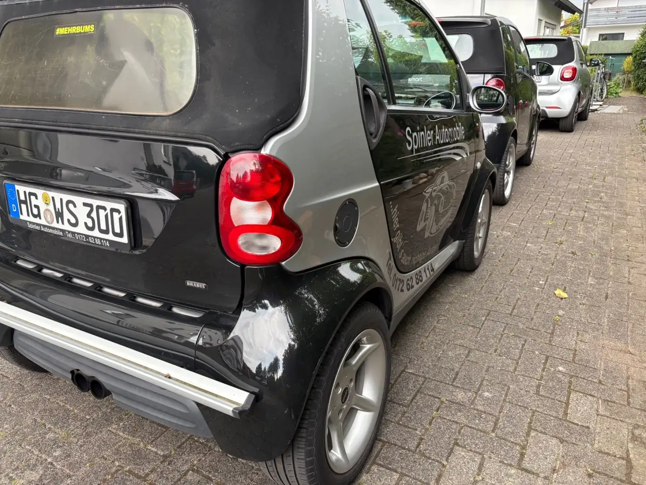 smart forTwo Cabrio Brabus inkl. 4 weitere für Bastler, foto 3