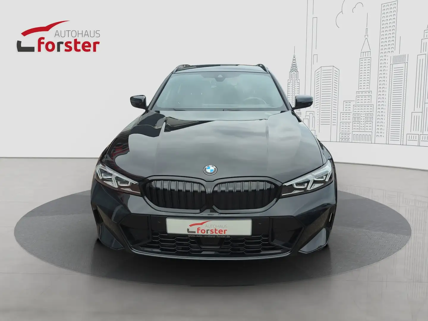 BMW 320 320d xDrive M Sport ACC Standh. Curved Display Nero - 2