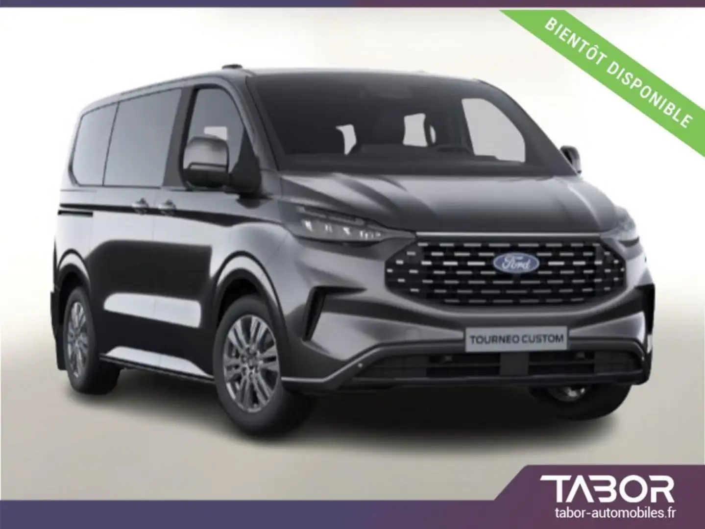 Ford Tourneo Custom Custom 2.0 TDCi 136 Aut Tit 320 L1 Gris - 1