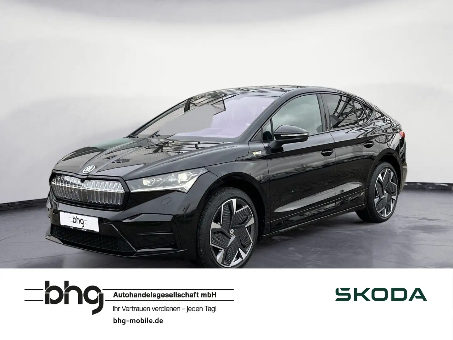 Skoda Enyaq Coupe RS h Batterie Elektromotor 1-Gang-Au Schwarz - 1