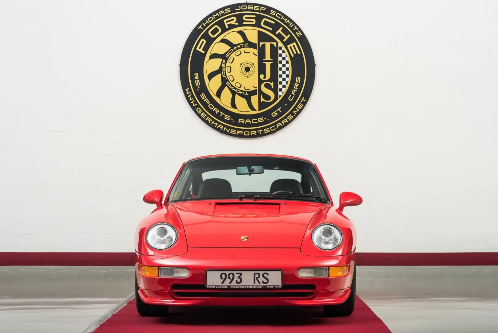 Porsche 993 Carrera RS / Deutsch / 2. Hand / 39.300km Rot - 2