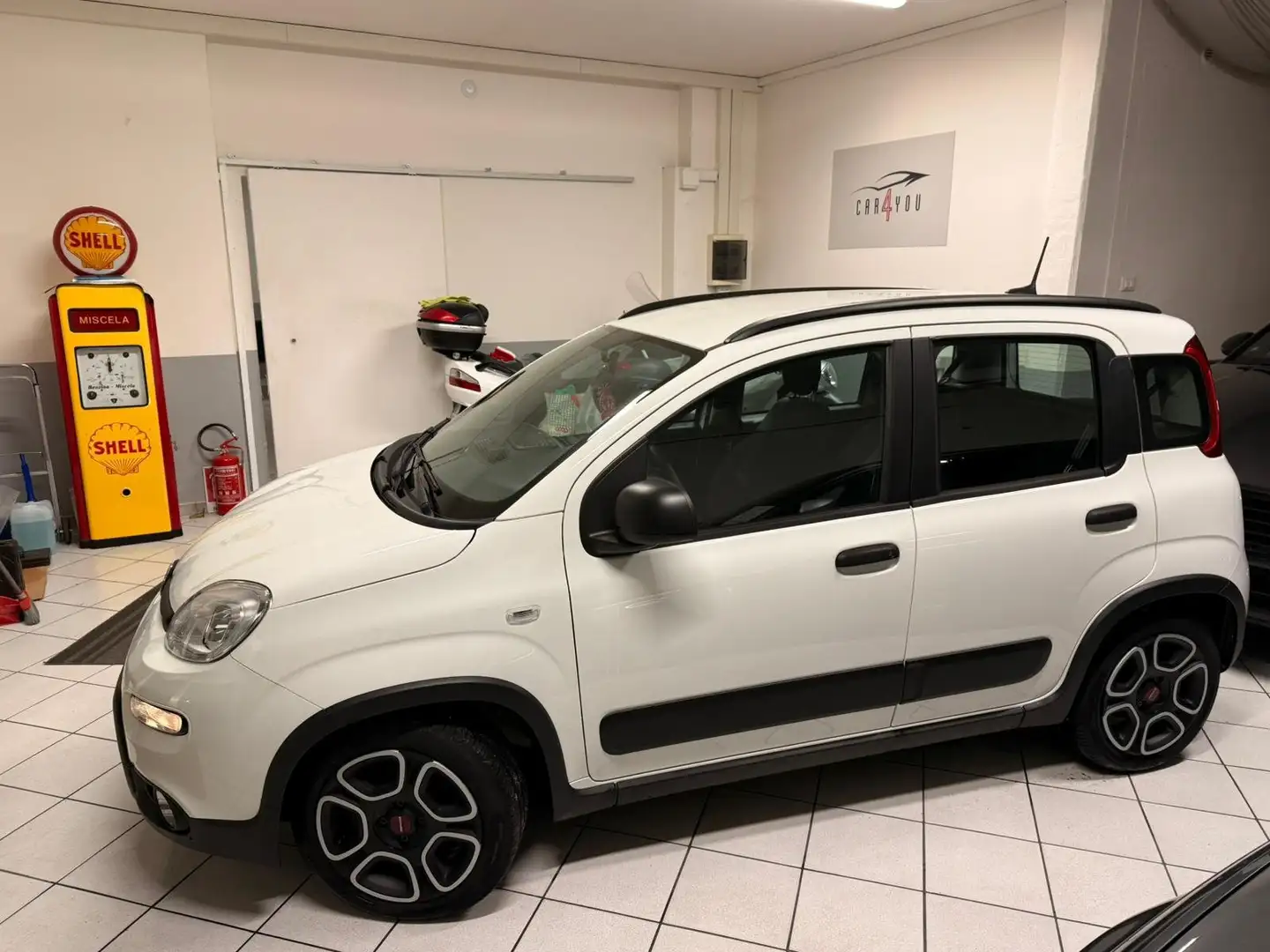 Fiat Panda Panda1.0 firefly hybrid, SCHERMO GRANDE Weiß - 2