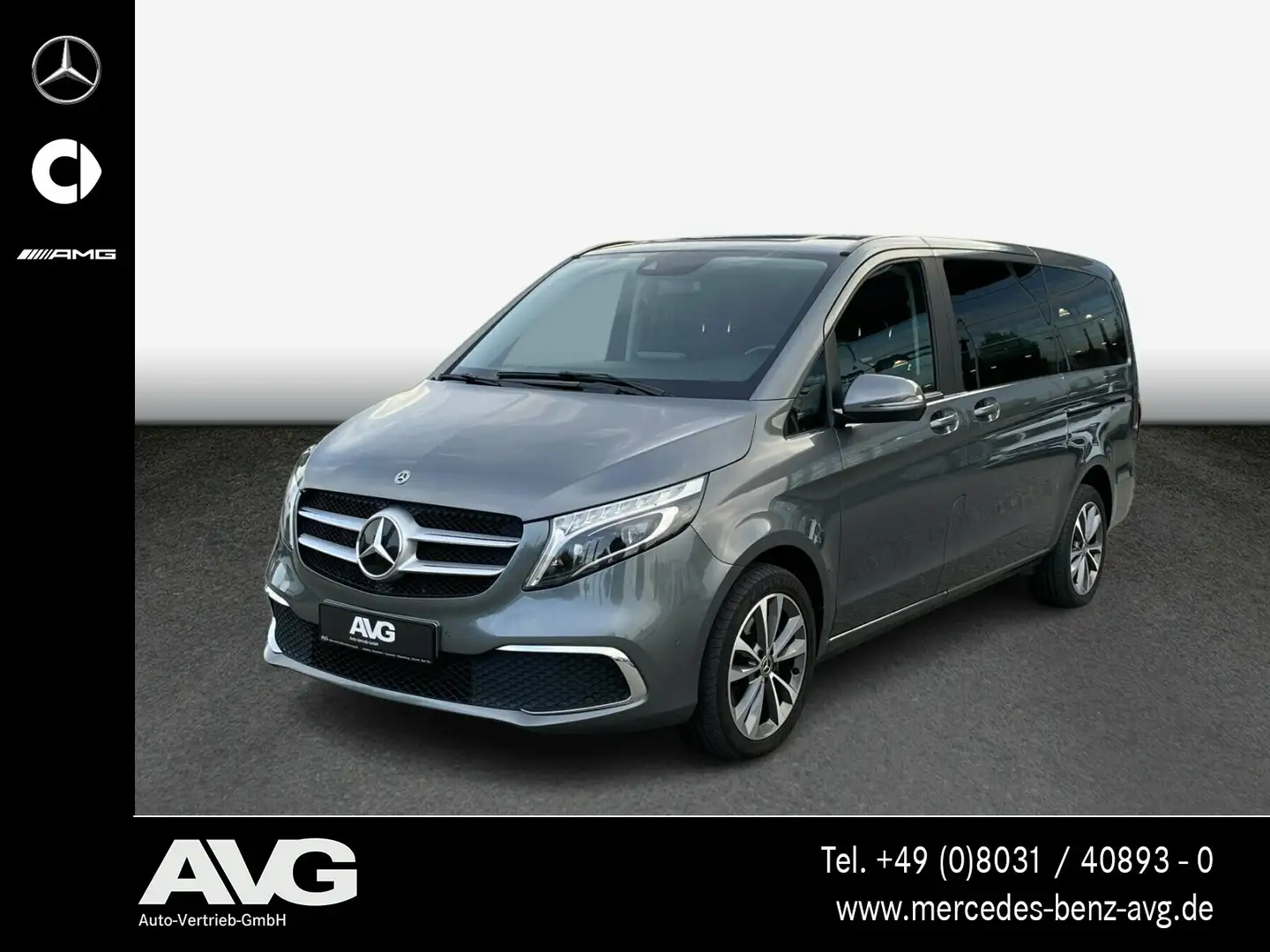 Mercedes-Benz V 300 V 300 d EDITION LED AHK RFK COMAND DAB Standhzg BC Gris - 1