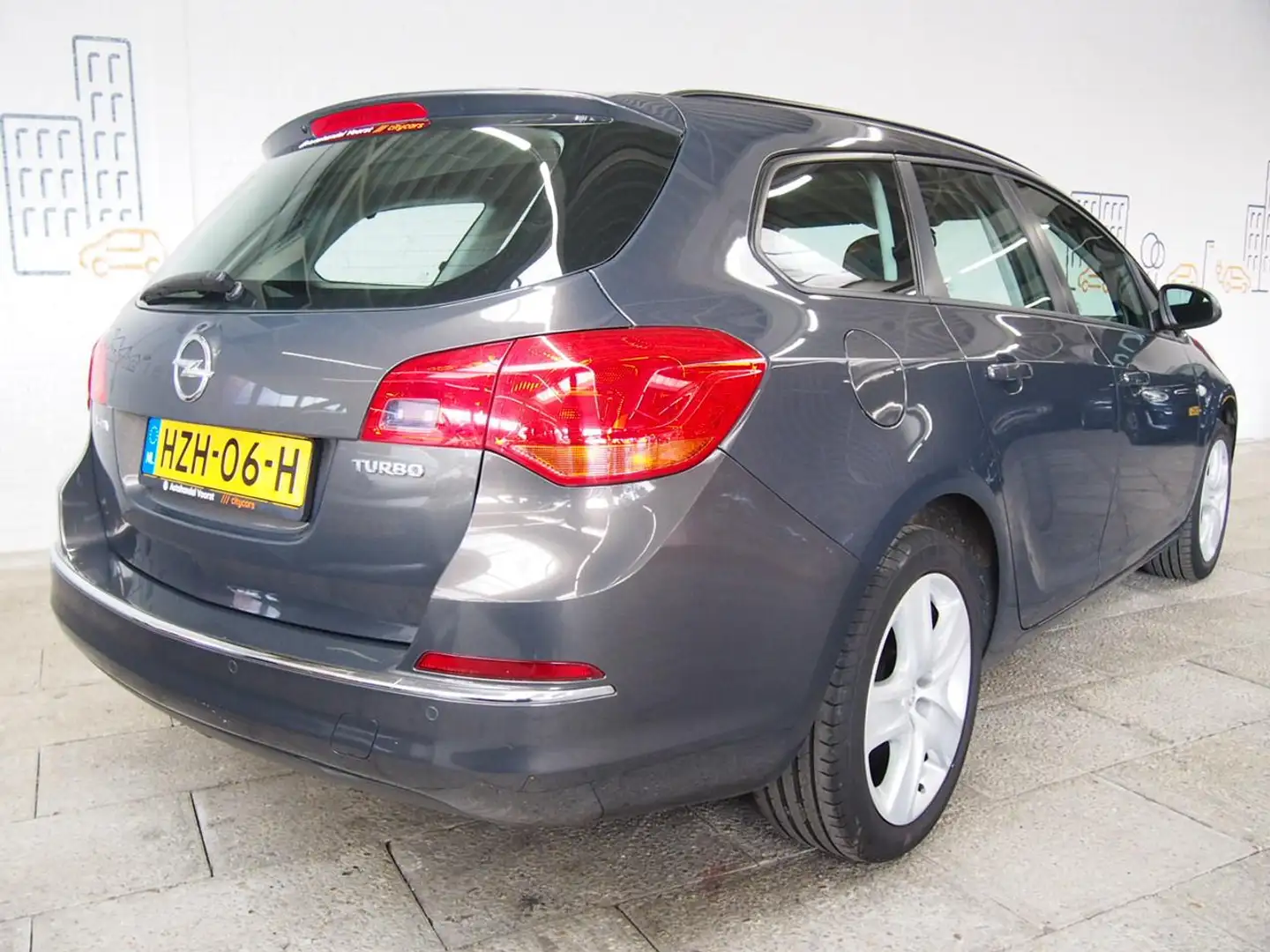 Opel Astra Sports Tourer 1.4 Turbo Design Edition (APK:Nieuw) Gri - 2