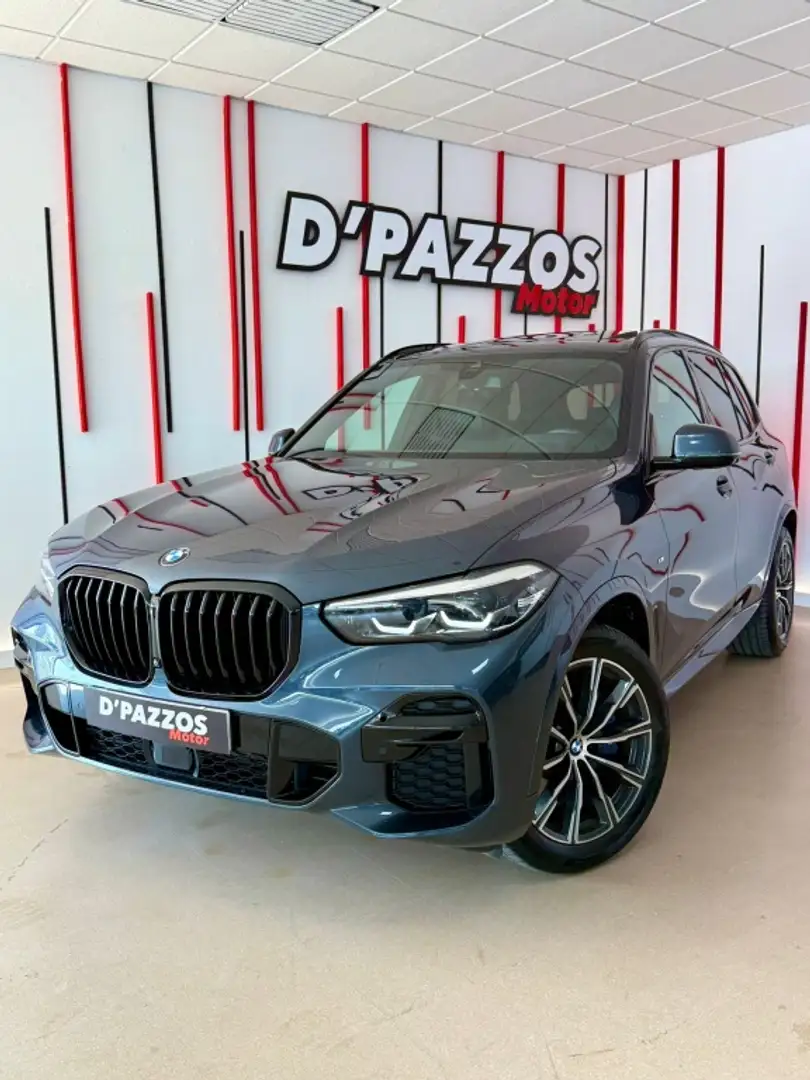 BMW X5 xDrive 25dA Bleu - 1