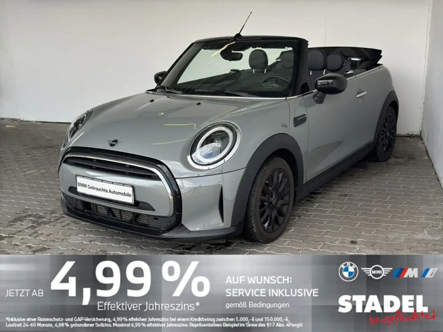 MINI Cooper Navi.LED.Sport-LR.AppleCarPlay.PDChi Grau - 1