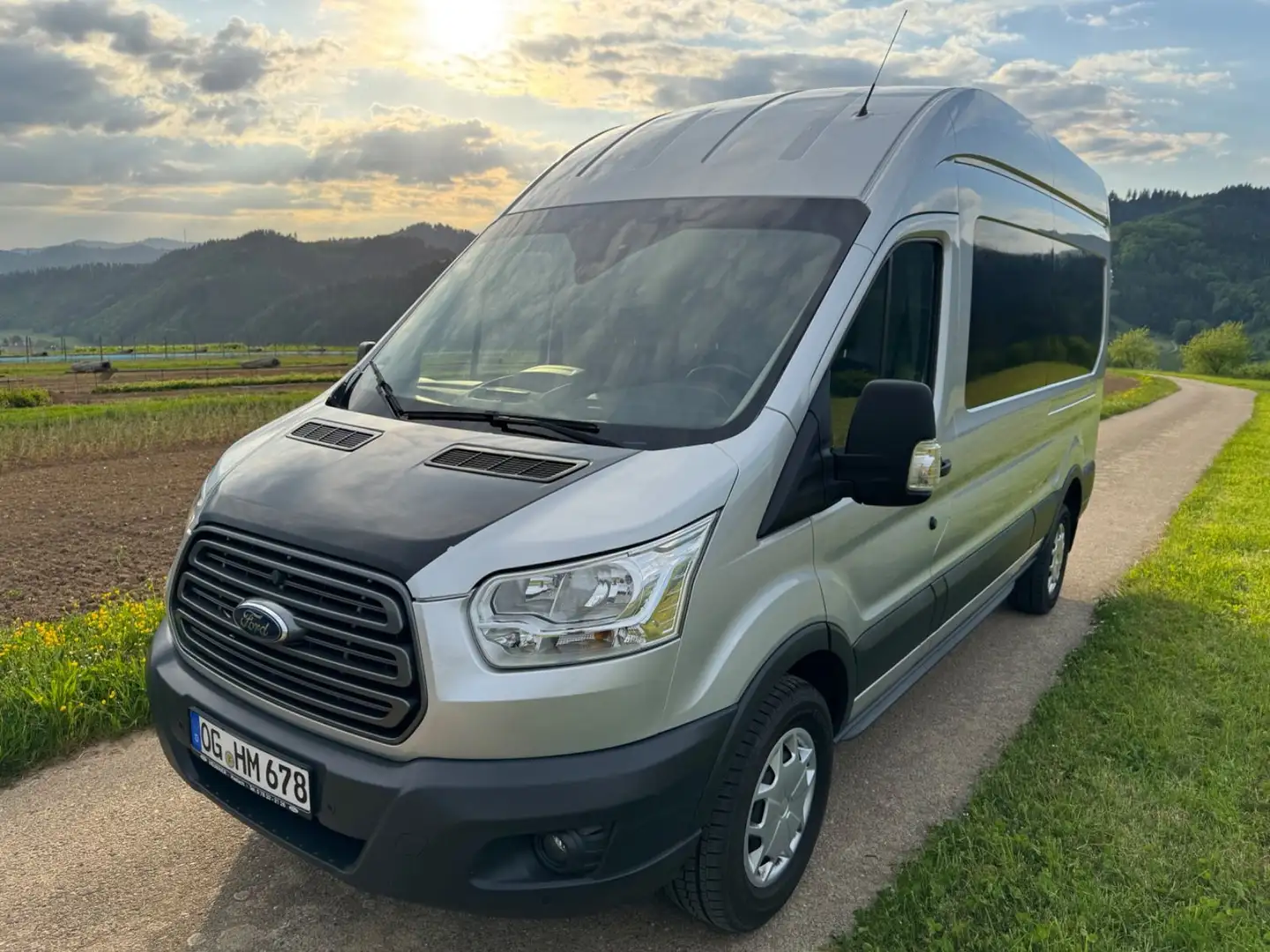 Ford Transit Kasten 350 L3 Trend Neuer Motor Zilver - 1