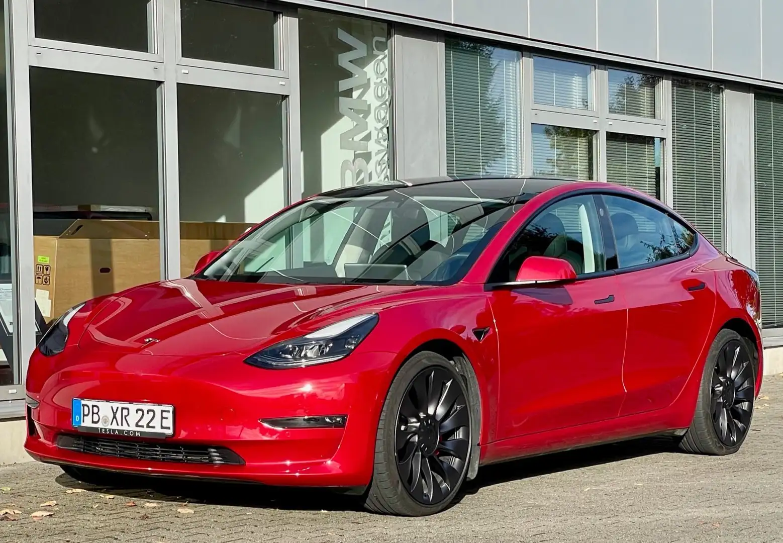 Tesla Model 3 Performance Full Self Driving (FSD) Rot - 1