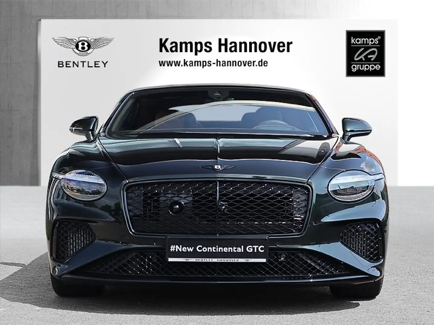 Bentley Continental GTC Black Edition *Rotating*Mulliner Int.* Zelená - 2