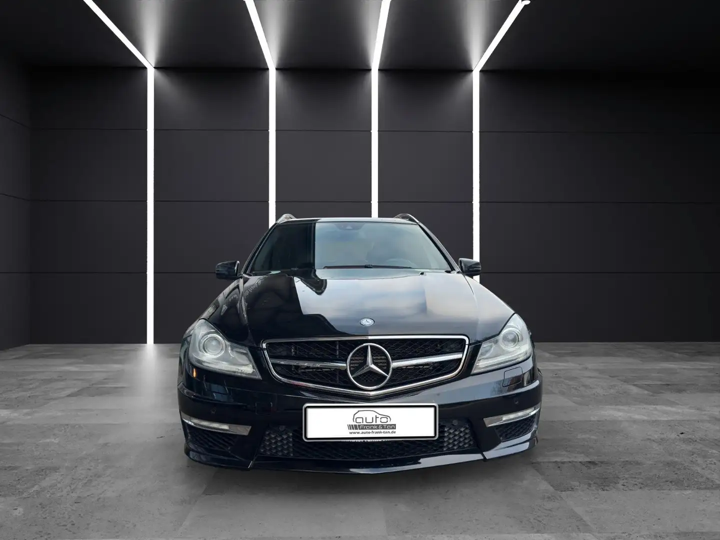 Mercedes-Benz C 63 AMG *T*2.Hand*Scheckheft* letzen V8*6.3L Černá - 2