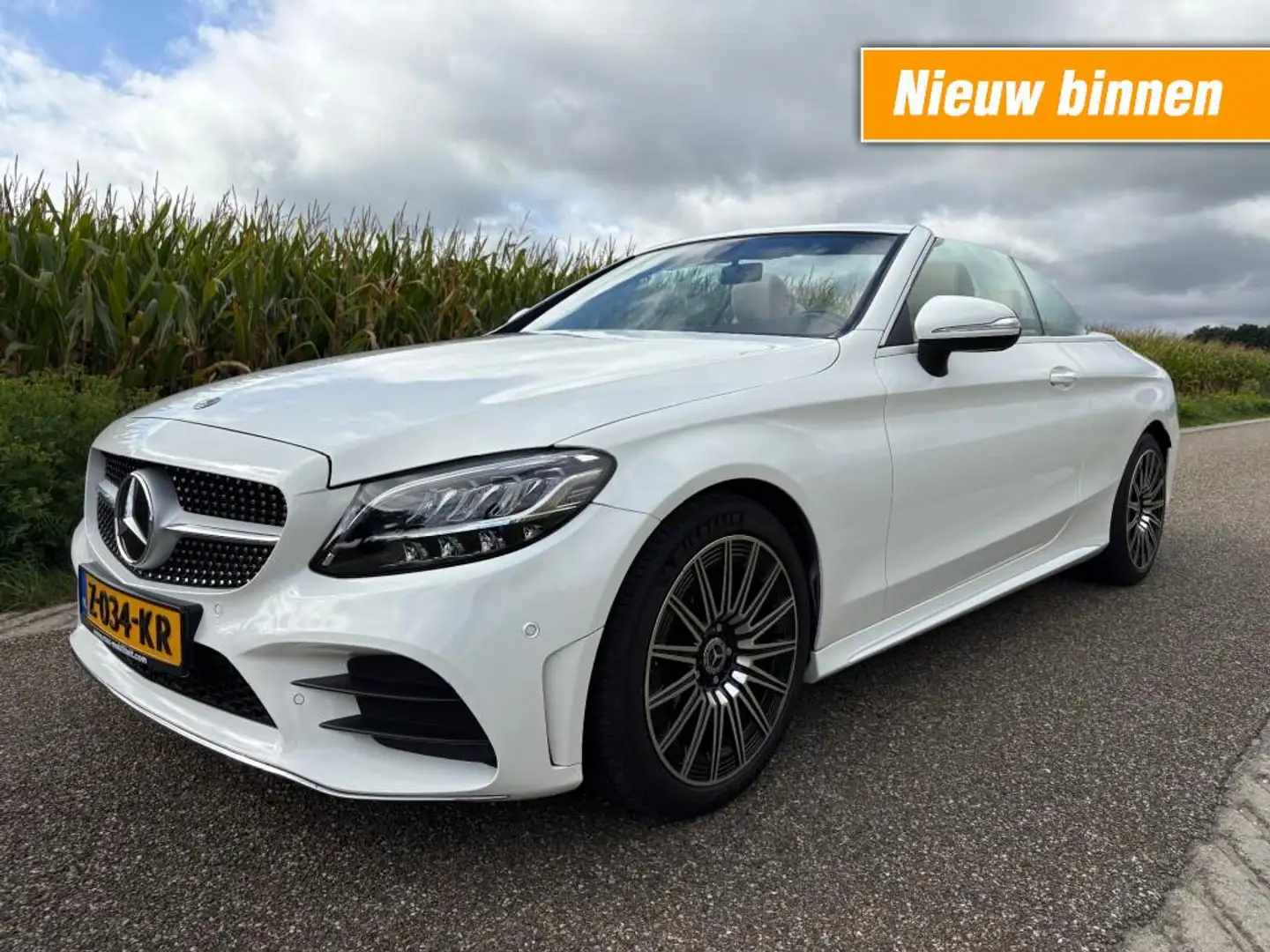 Mercedes-Benz 200 / 4MATIC AMG / CABRIO / ZEER VOLL / TOPSTAAT Blanc - 1