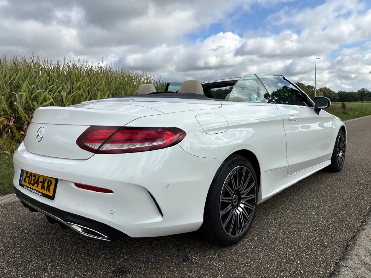 Mercedes-Benz 200 / 4MATIC AMG / CABRIO / ZEER VOLL / TOPSTAAT Blanc - 2