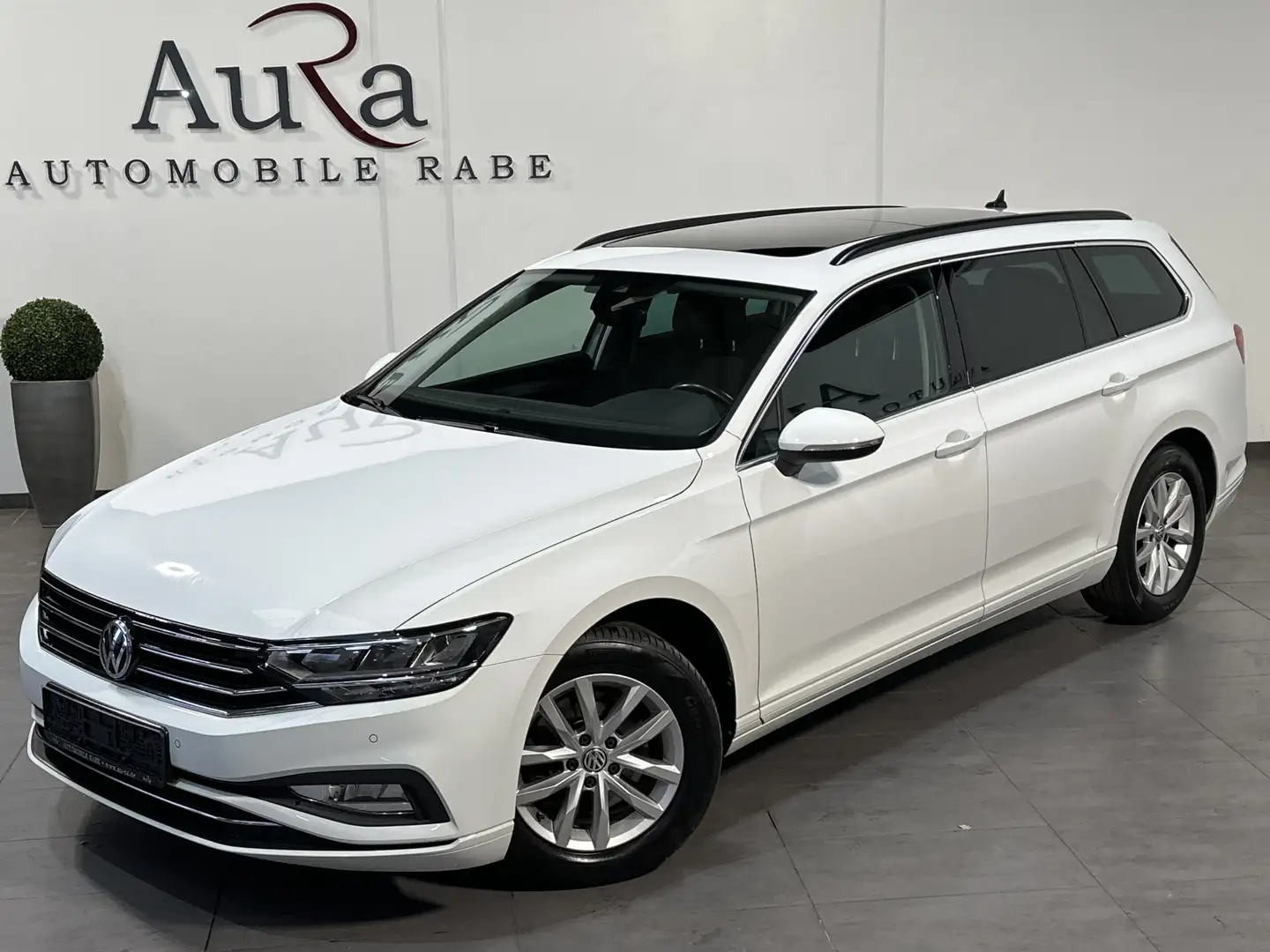 Volkswagen Passat Variant 2.0 TDI DSG Business NAV+LED+PANO Blanc - 2