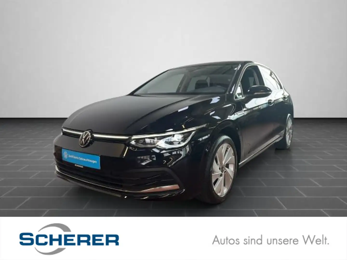 Volkswagen Golf VIII Style 1.5 TSI LED+ NAVI ACC RFK SHZ Schwarz - 1