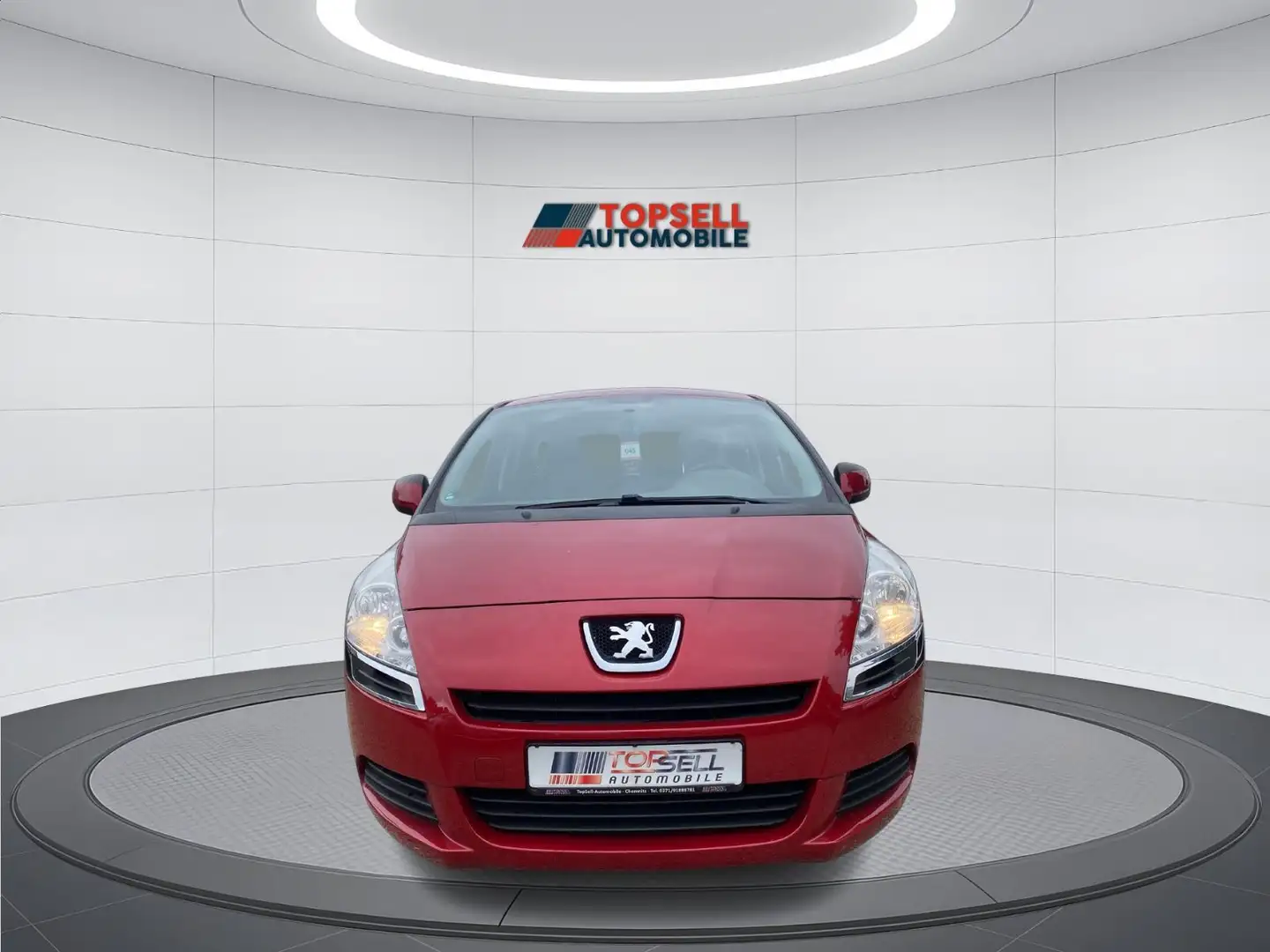 Peugeot 5008 1.6 Tendance HDi FAP 110 Klima PDC 1.H AHK Rot - 2