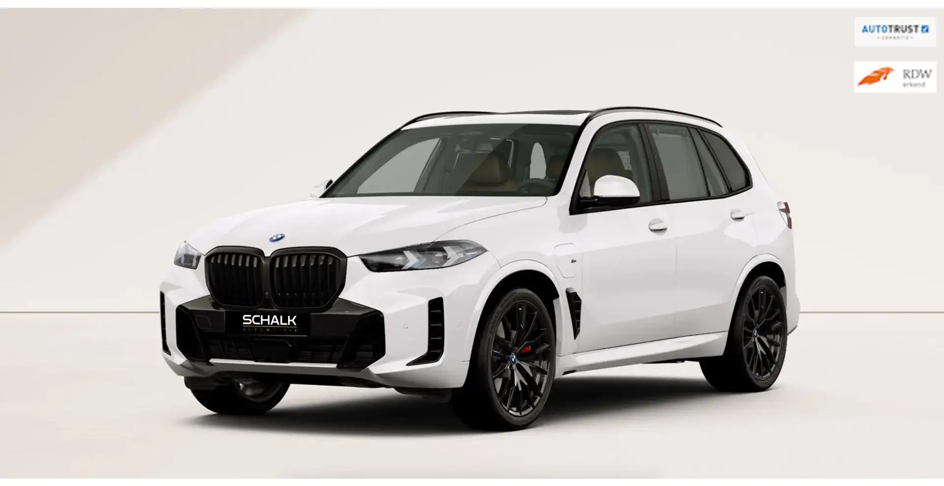 BMW X5 XDrive50e M-sport|Fisc€99.000|Pano|H&K|E-trekhaak| Biały - 1