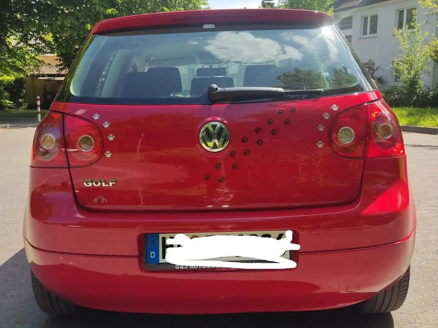 Volkswagen Golf Golf 1.4 Trendline Rot - 2