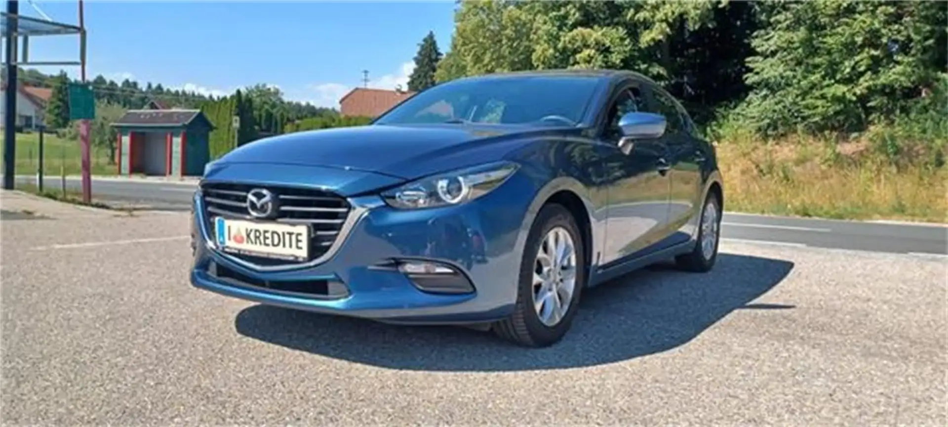 Mazda 3 Sport G100 Emotion Blau - 1
