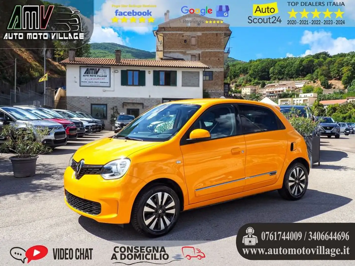 Renault Twingo SCe 65 CV Intens PREZZO SENZA VINCOLI Arancione - 1