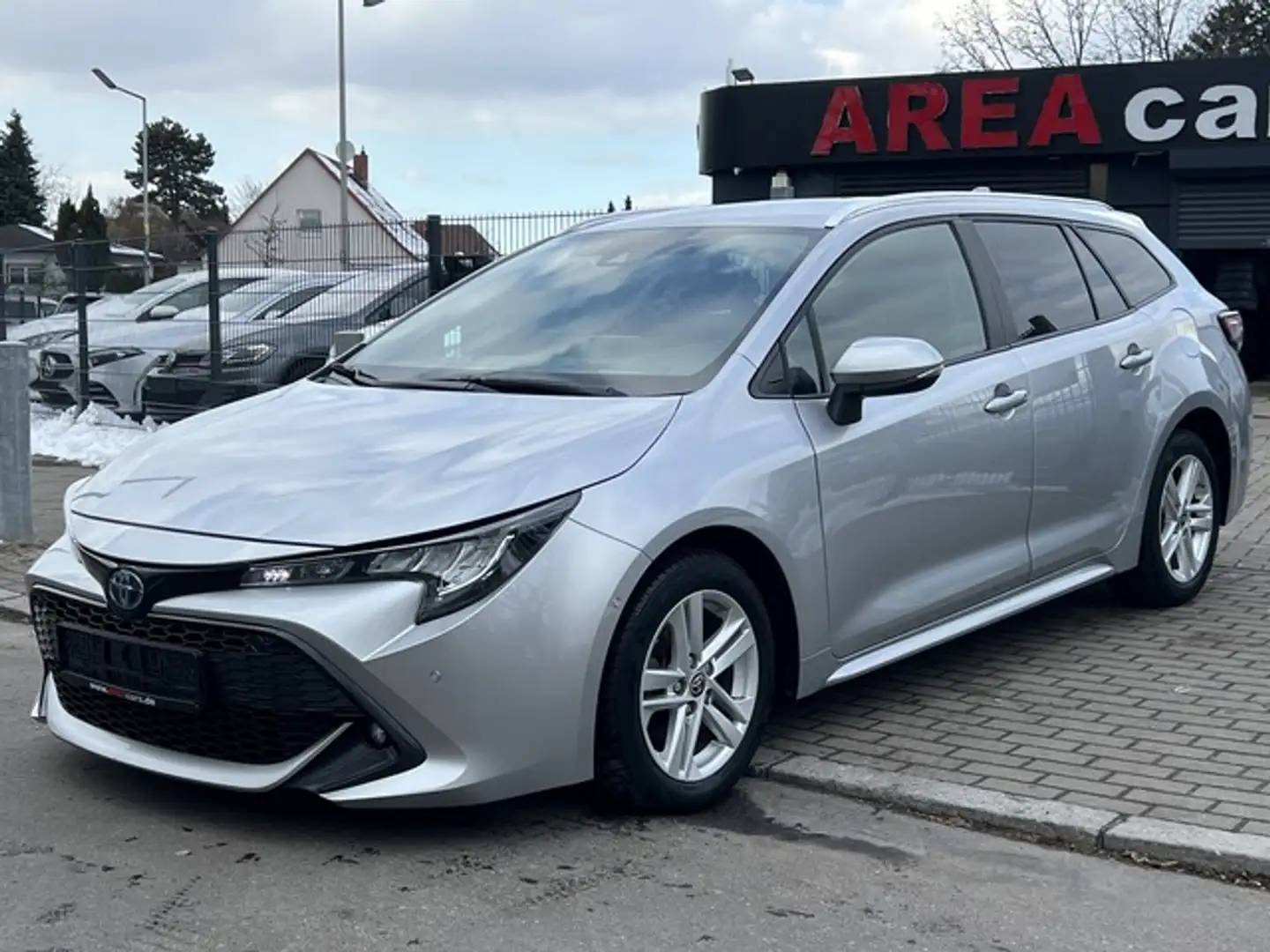 Toyota Corolla Touring Hybrid*LED*HUD*SPUR*ACC*TOTW.*KEY* Grau - 1