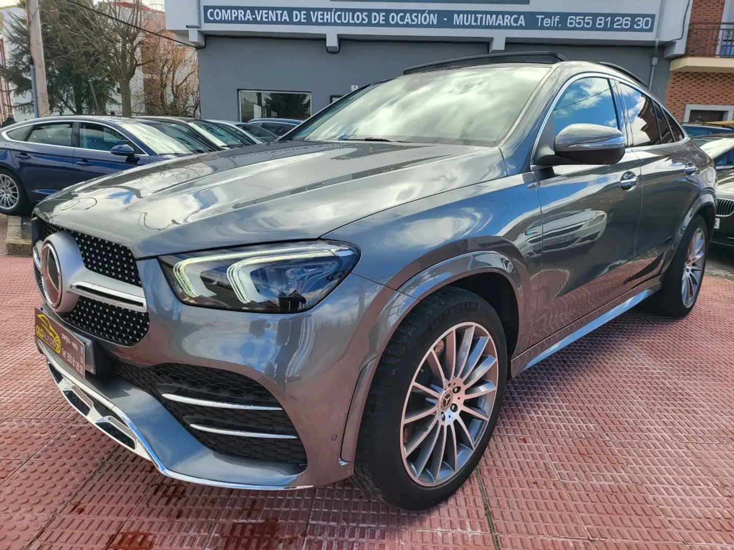 Mercedes-Benz GLE 350 Coupé 350de 4Matic Aut. Gris - 1