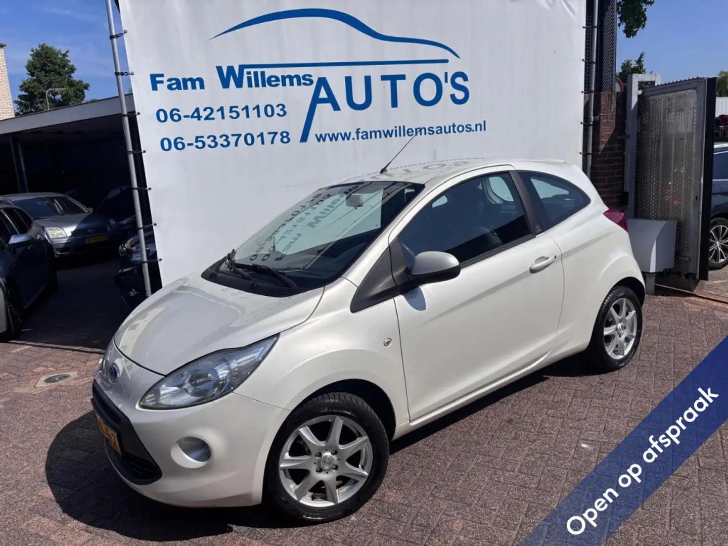 Ford Ka/Ka+ 1.2 Titanium Blanc - 1