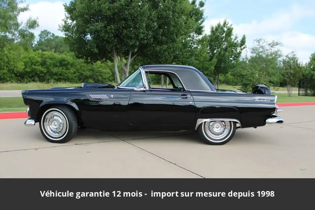 Ford Thunderbird 1956 Convertible 292 CI V8 195 HP Code P 3 vitesses Tous compris, foto 6