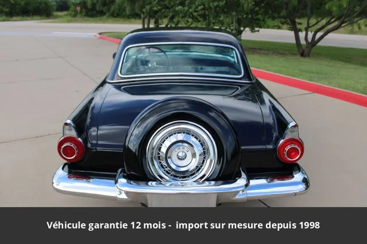 Ford Thunderbird 1956 Convertible 292 CI V8 195 HP Code P 3 vitesses Tous compris, foto 11