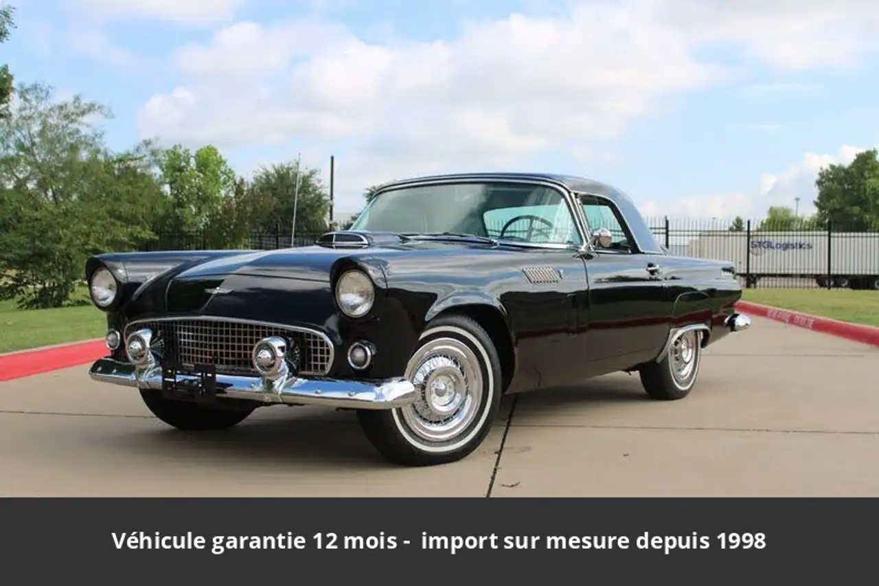 Ford Thunderbird 1956 Convertible 292 CI V8 195 HP Code P 3 vitesses Tous compris, foto 3