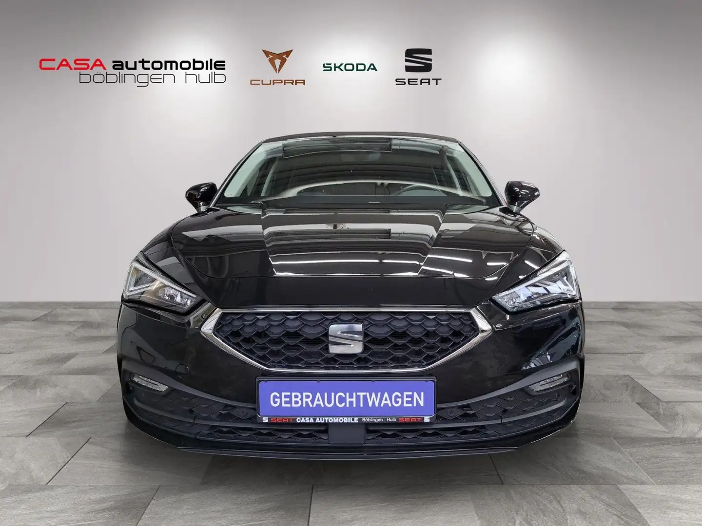 SEAT Leon Style 1.0 TSI Klimaautomatik Voll-LED SHZ Schwarz - 2