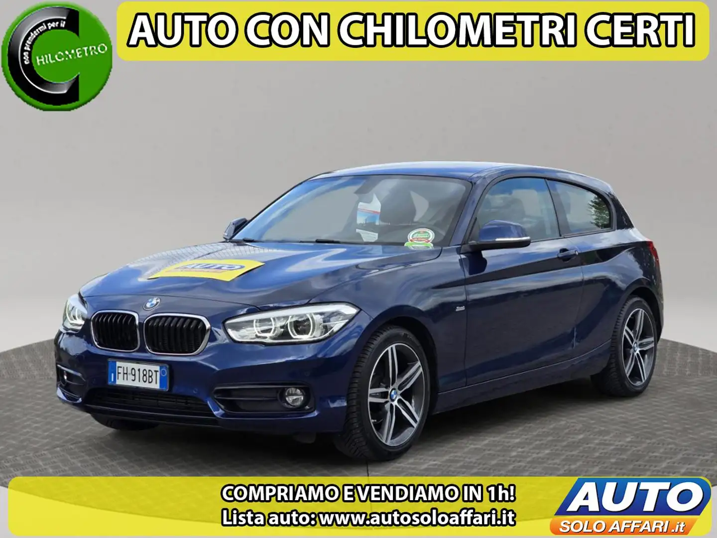 BMW 118 i 3P SPORT EURO6B 2017 Blu/Azzurro - 1