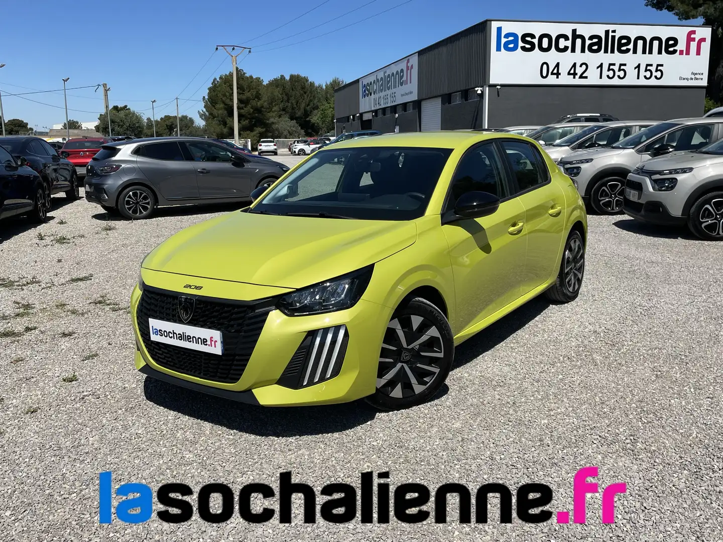 Peugeot 208 PureTech 100 S\u0026amp;S BVM6 Active Jaune - 1