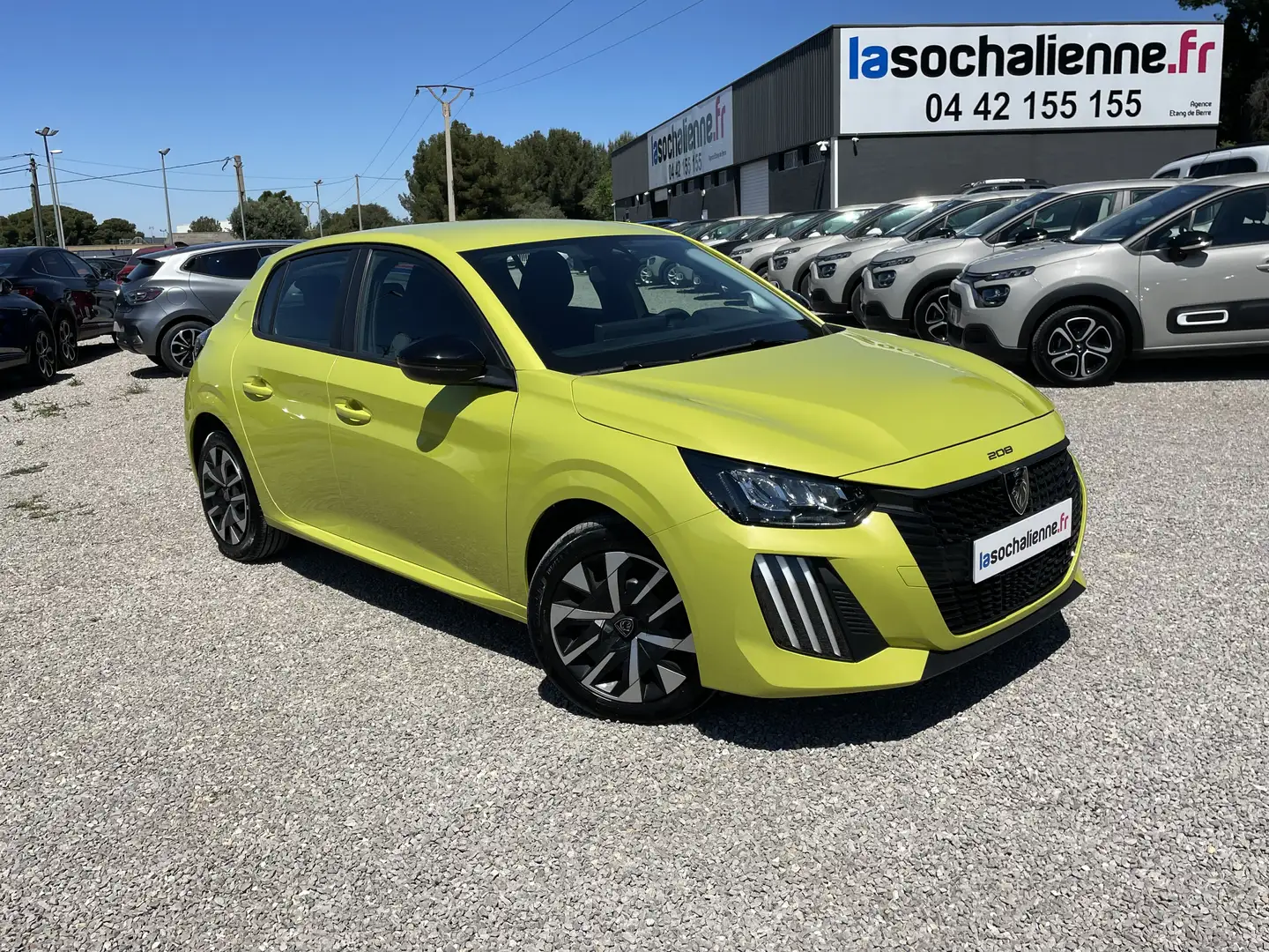 Peugeot 208 PureTech 100 S\u0026amp;S BVM6 Active Jaune - 2