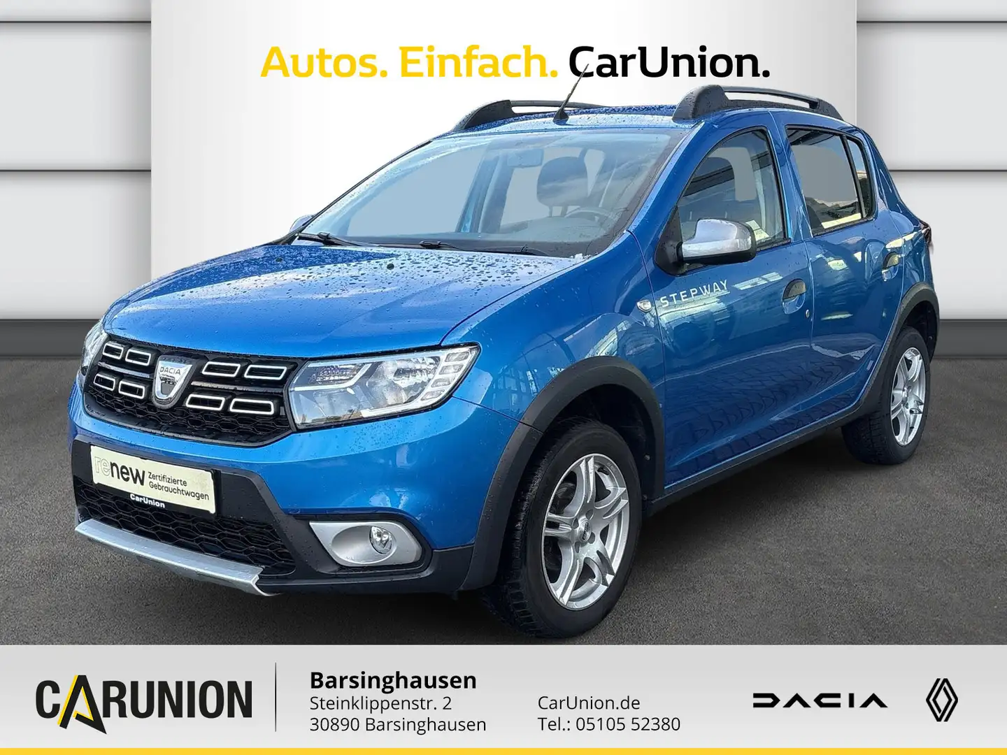 Dacia Sandero Stepway Prestige TCe 90 Bleu - 1