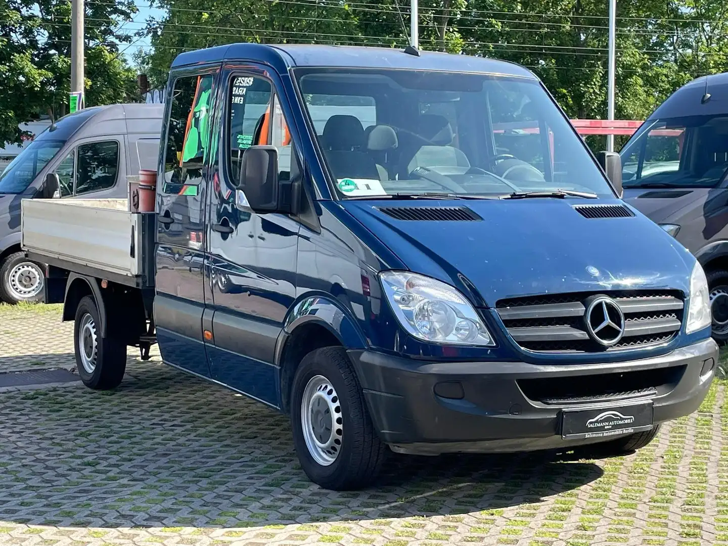 Mercedes-Benz Sprinter 210 CDI//DOKA Pritsche//1.Hand//AHK// Albastru - 1