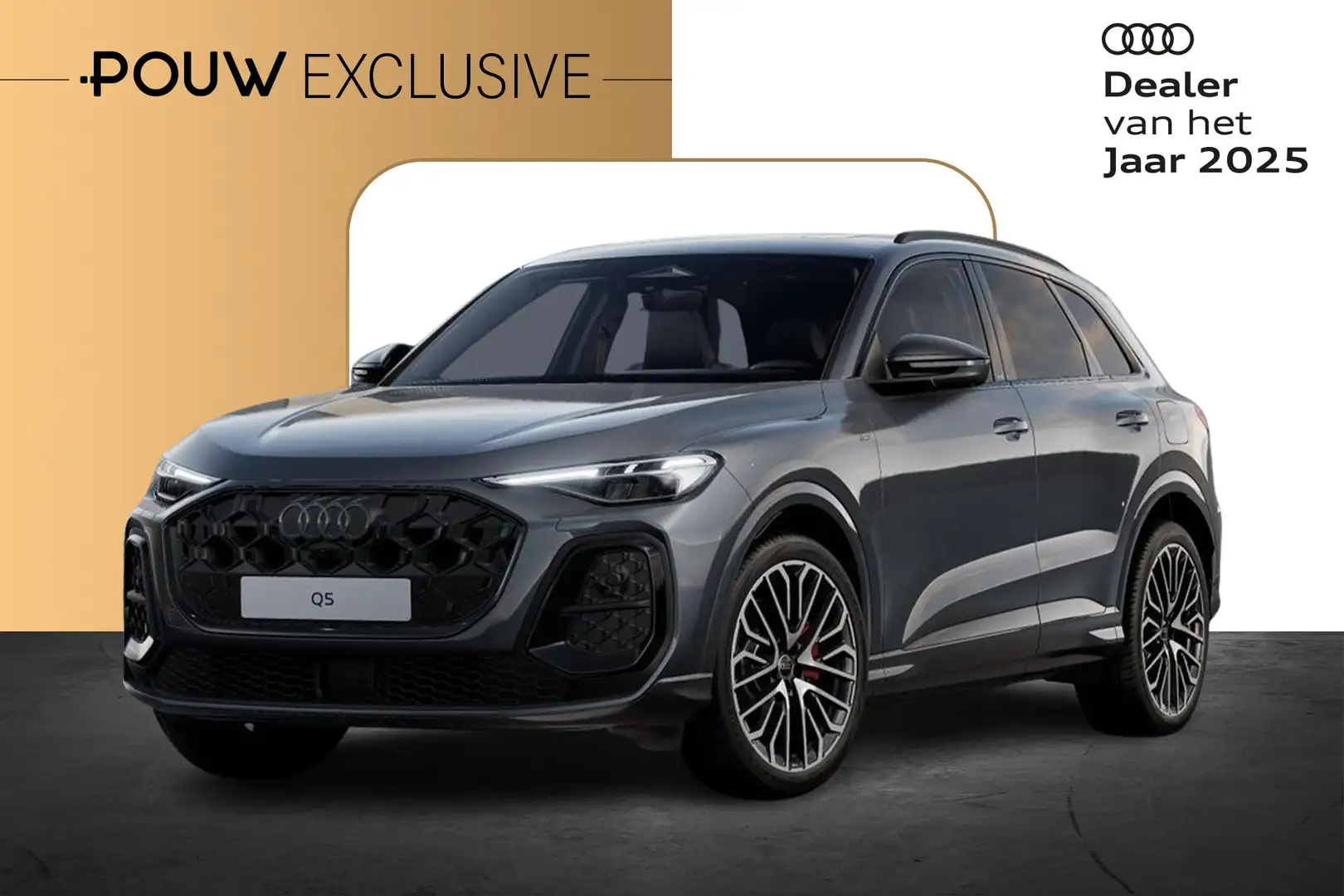 Audi Q5 2.0 TFSI e-hybrid quattro S edition Competition | Grijs - 1