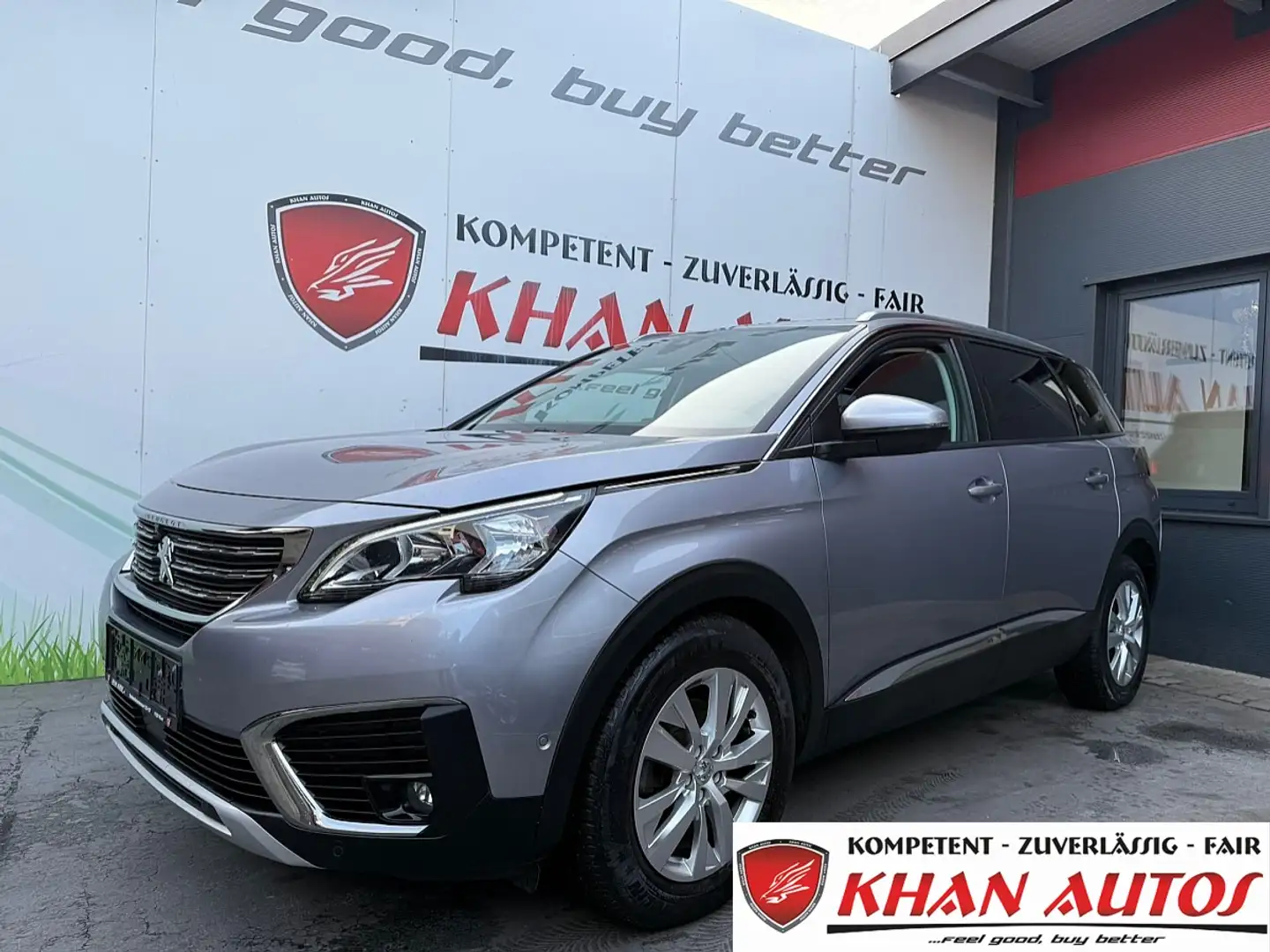 Peugeot 5008 1,6 BlueHDI 120 S&S EAT6 Active *7-Sitzer*Navi*... Gris - 1