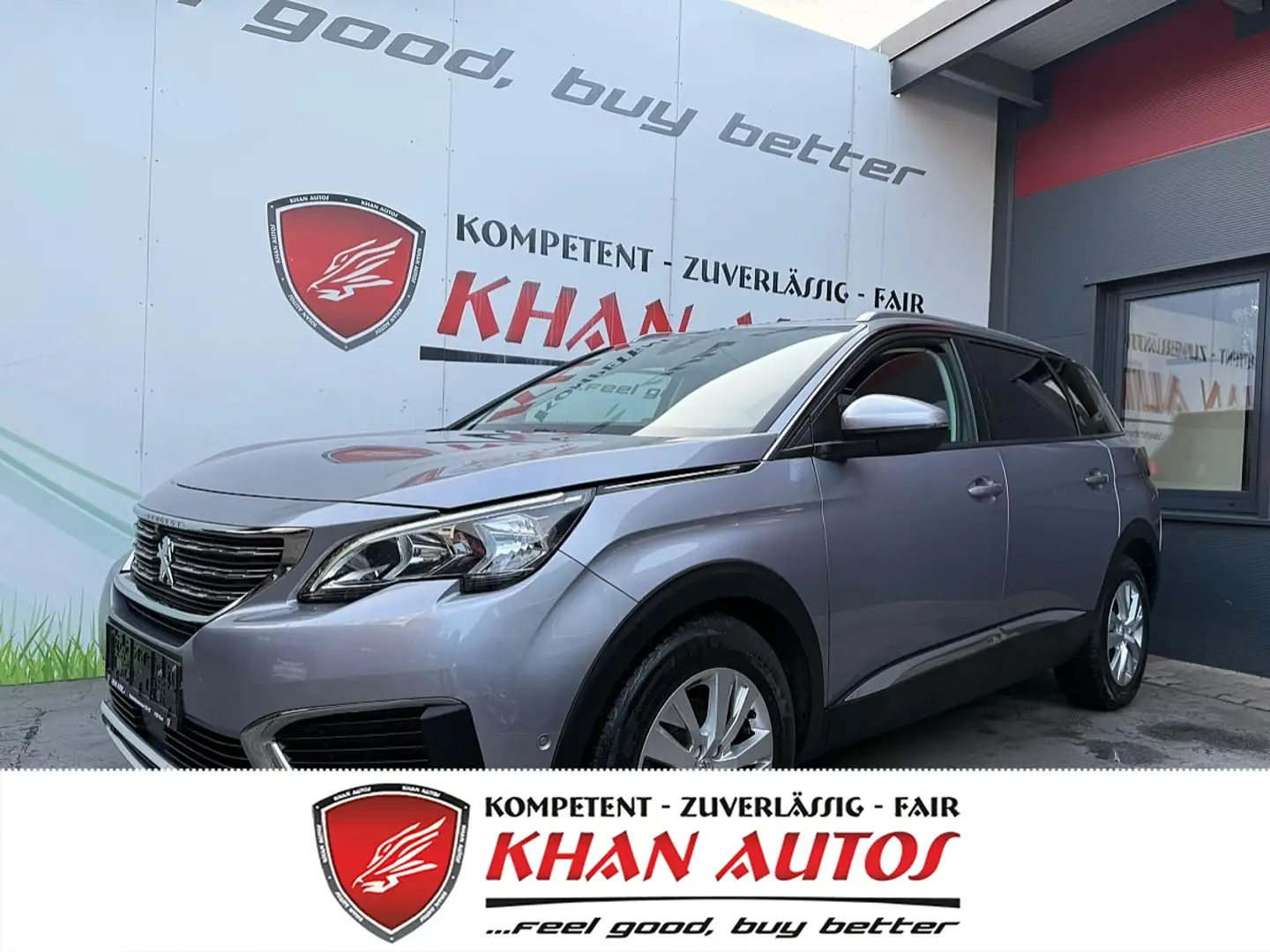 Peugeot 5008 1,6 BlueHDI 120 S&S EAT6 Active *7-Sitzer*Navi*... Grau - 1