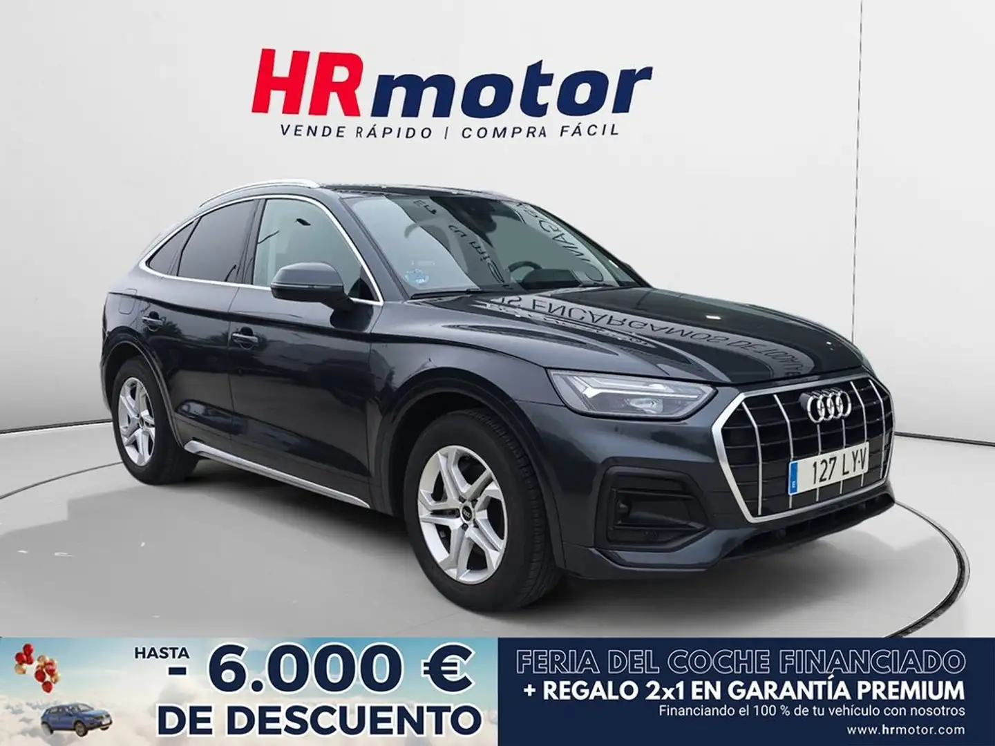 Audi Q5 2.0 35 TDI advanced Grijs - 1