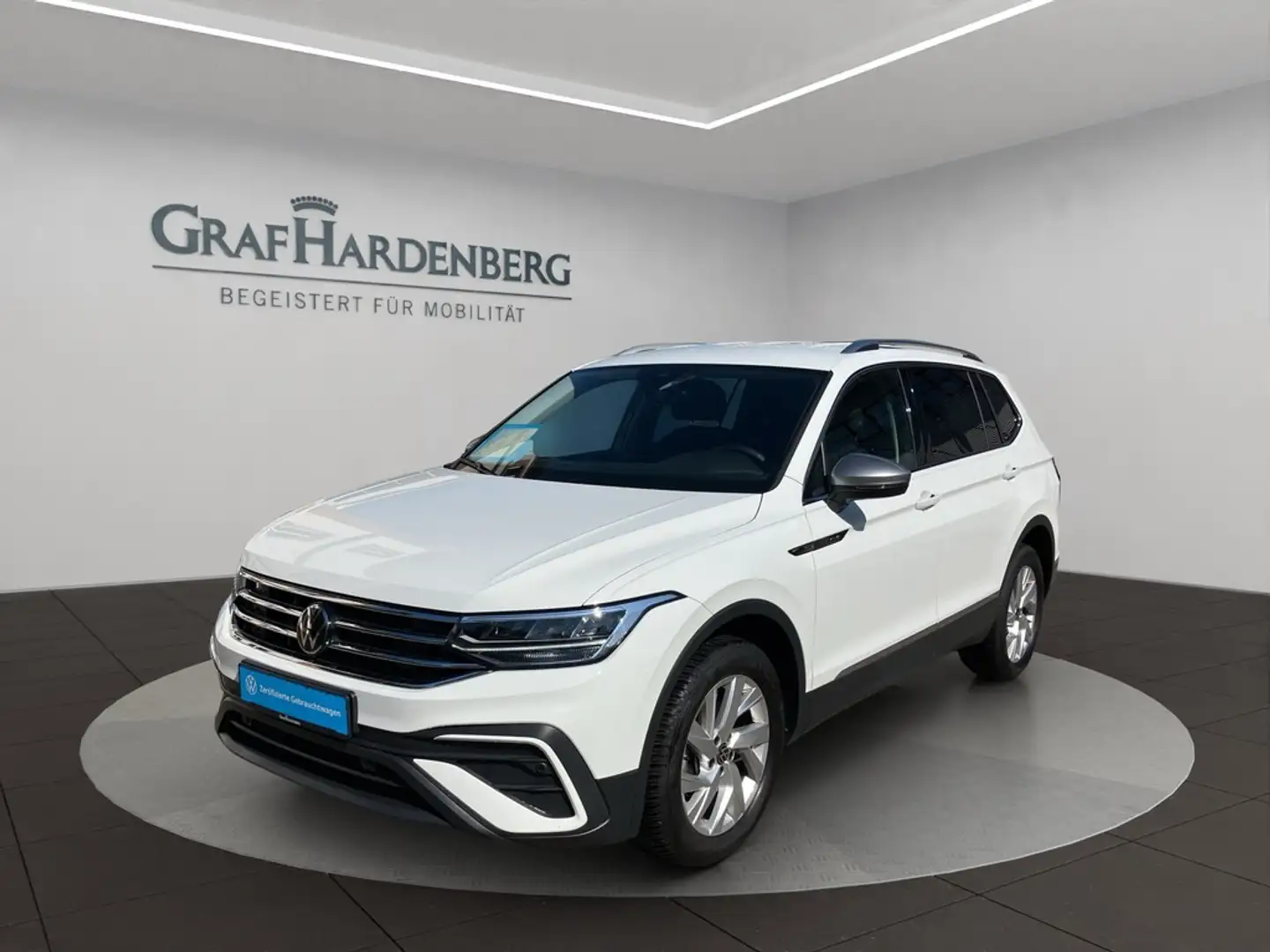 Volkswagen Tiguan Allspace Life 1.5 TSI DSG 7Sitze Navi AHK Weiß - 1