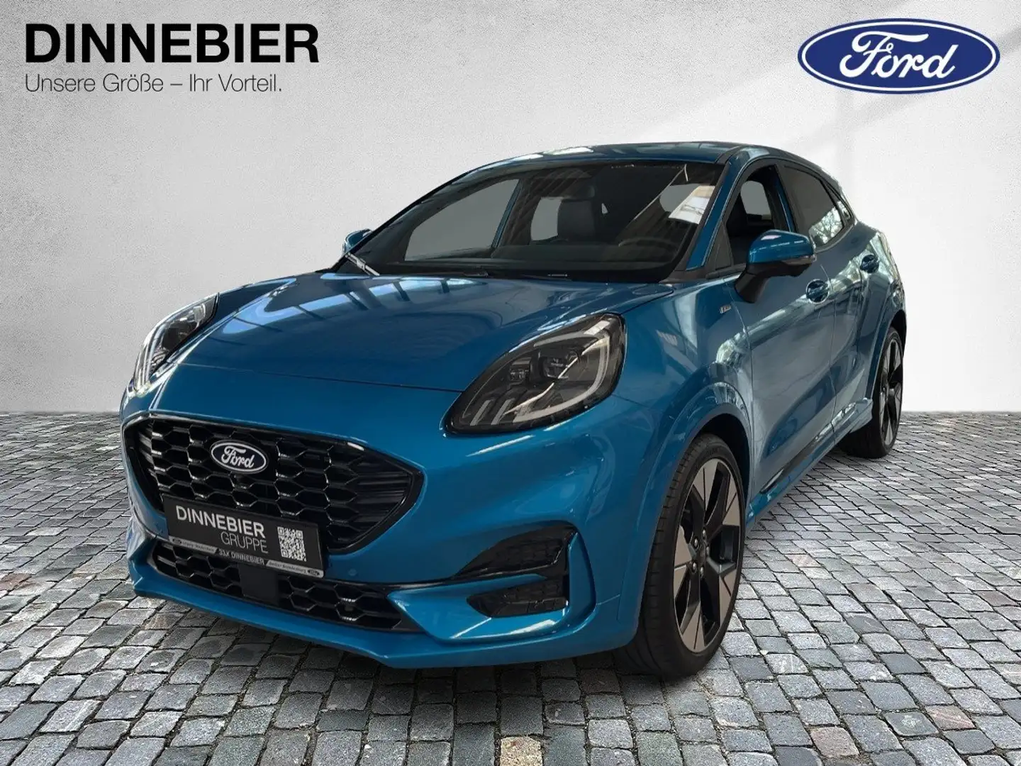Ford Puma ST-LINE X+TWA+Navi+360°Cam+Ambil.+PDC+iACC Bleu - 2