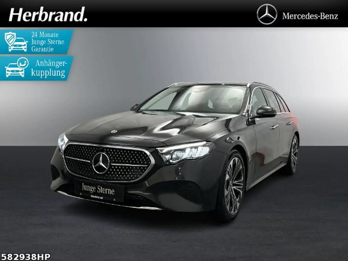 Mercedes-Benz E 220 d T Avantgarde  AHK. Panorama. Lenkradhzg. Grau - 1