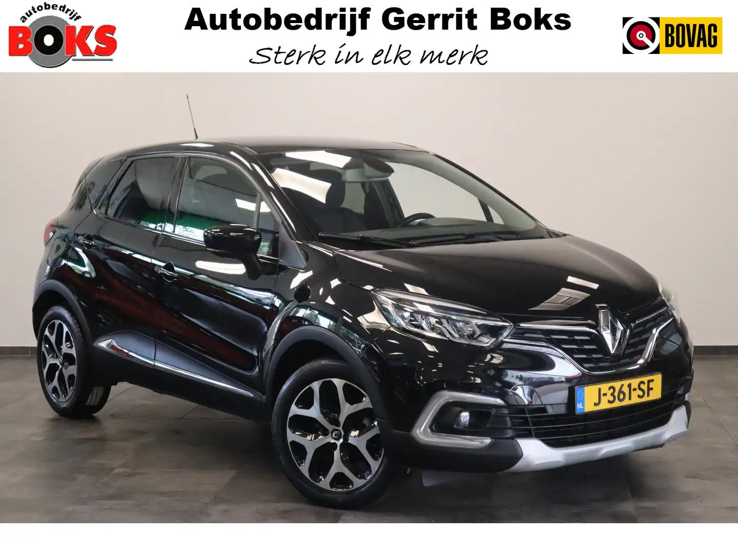 Renault Captur 1.3 TCe Intens Cruise/Climate 17''LM LED PDC NAVI Zwart - 1