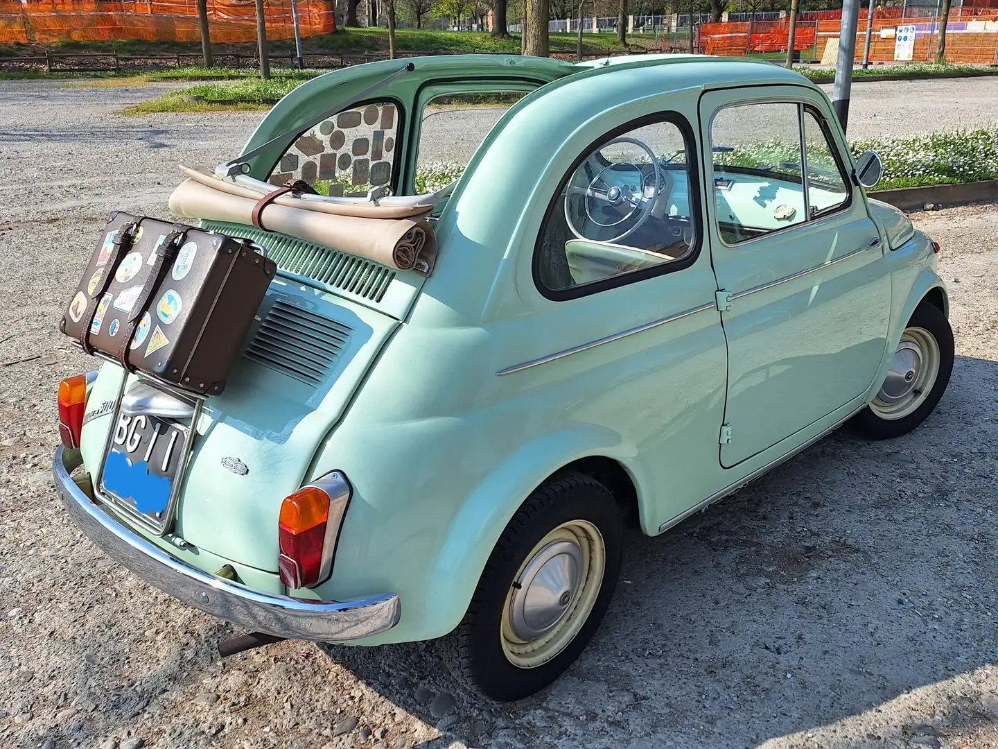 Fiat 500 D Verde - 1