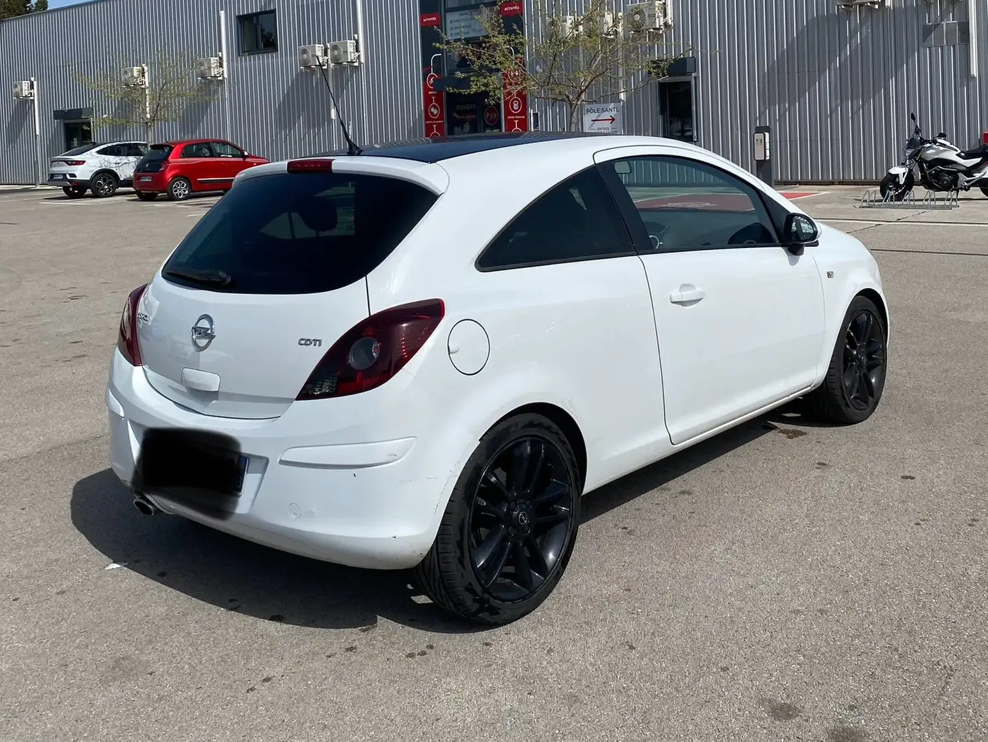 Opel Corsa 1.3 CDTI - 75 ch FAP Color Edition Blanc - 2