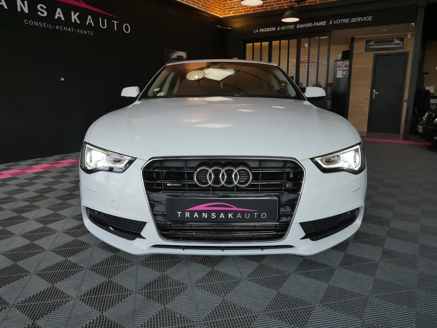 Audi A5 Ambiente Plus Quattro S tronic 7 Blanc - 2